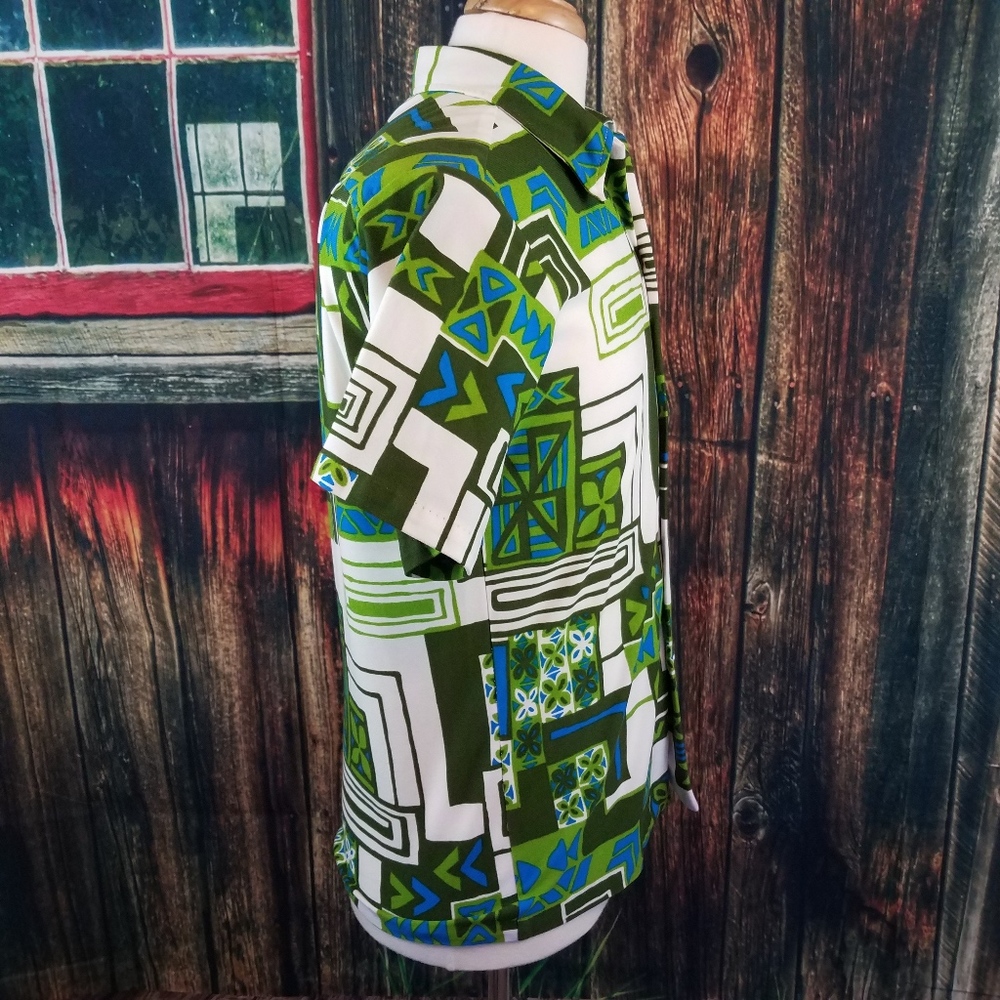 VINTAGE 60'S LIBERTY HOUSE LOUNGE HAWAIIAN SHIRT - Picture 4 of 7